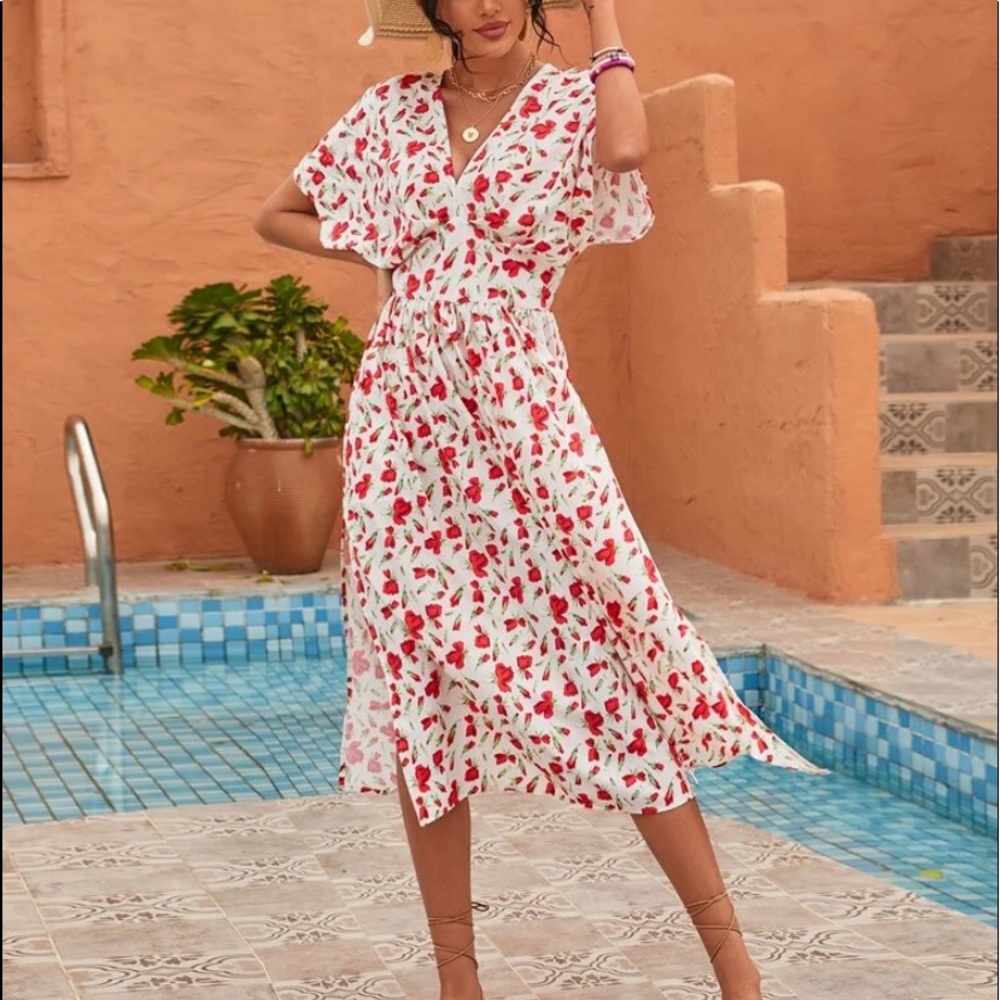 Floral Print Summer Dress